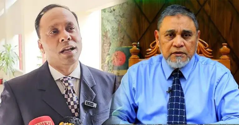 ভারপ্রাপ্ত স্পিকার কায়সার কামাল ও সিইসি এ এম এম নাসির উদ্দিন